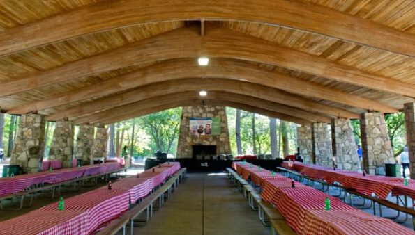 Fireside Pavilion at Stone Mountain Park